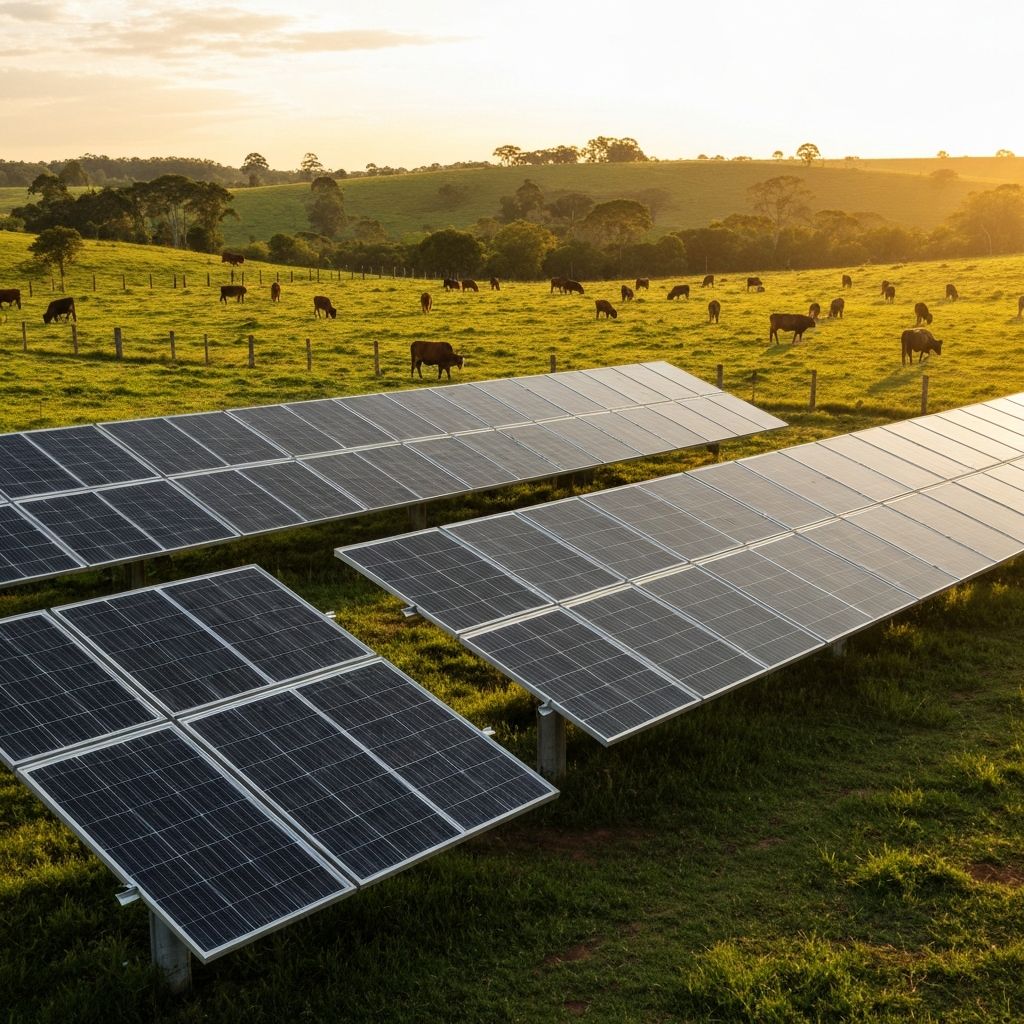 Energia solar em propriedade rural no Mato Grosso